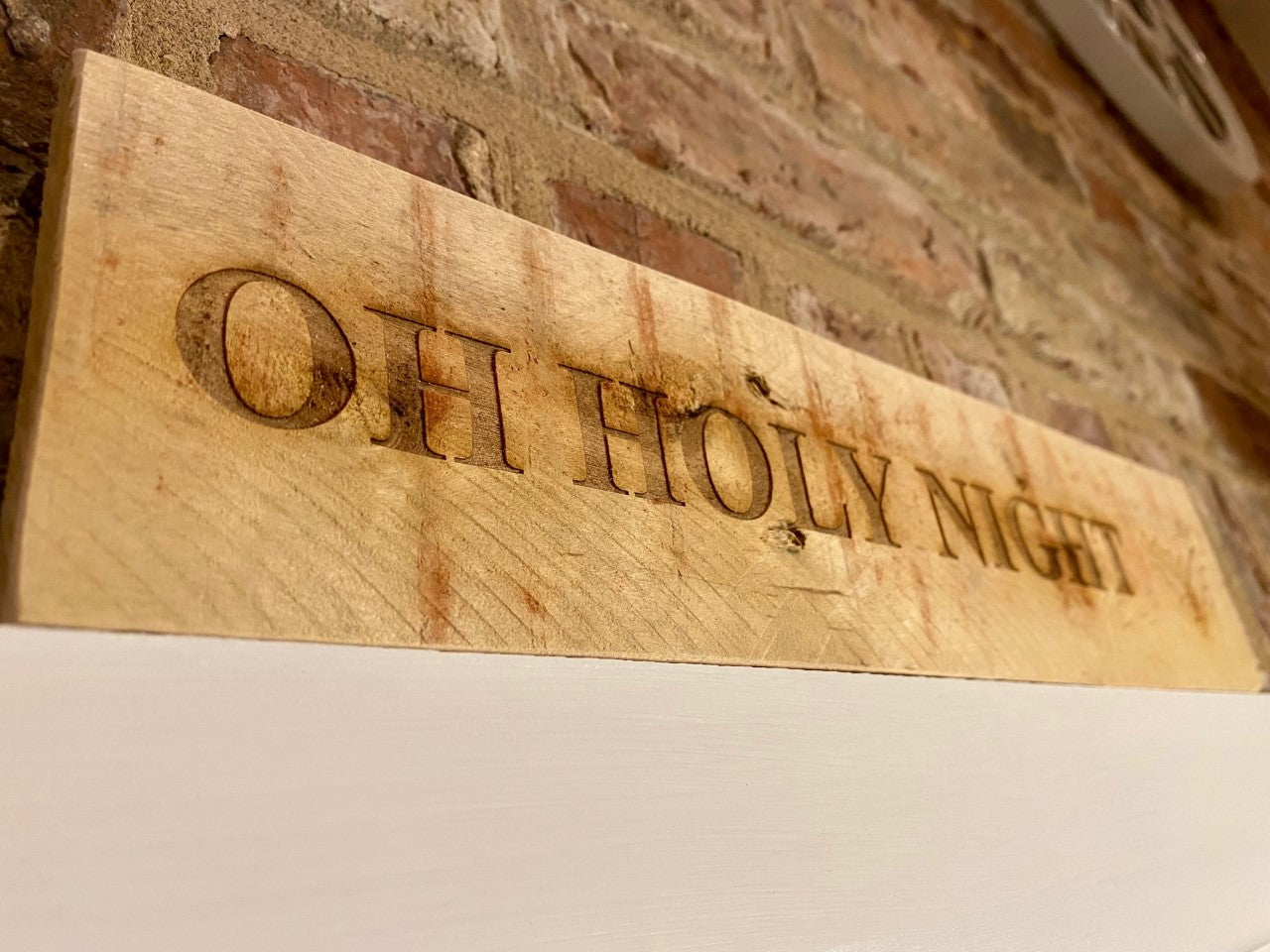 Rustic bespoke Christmas sign