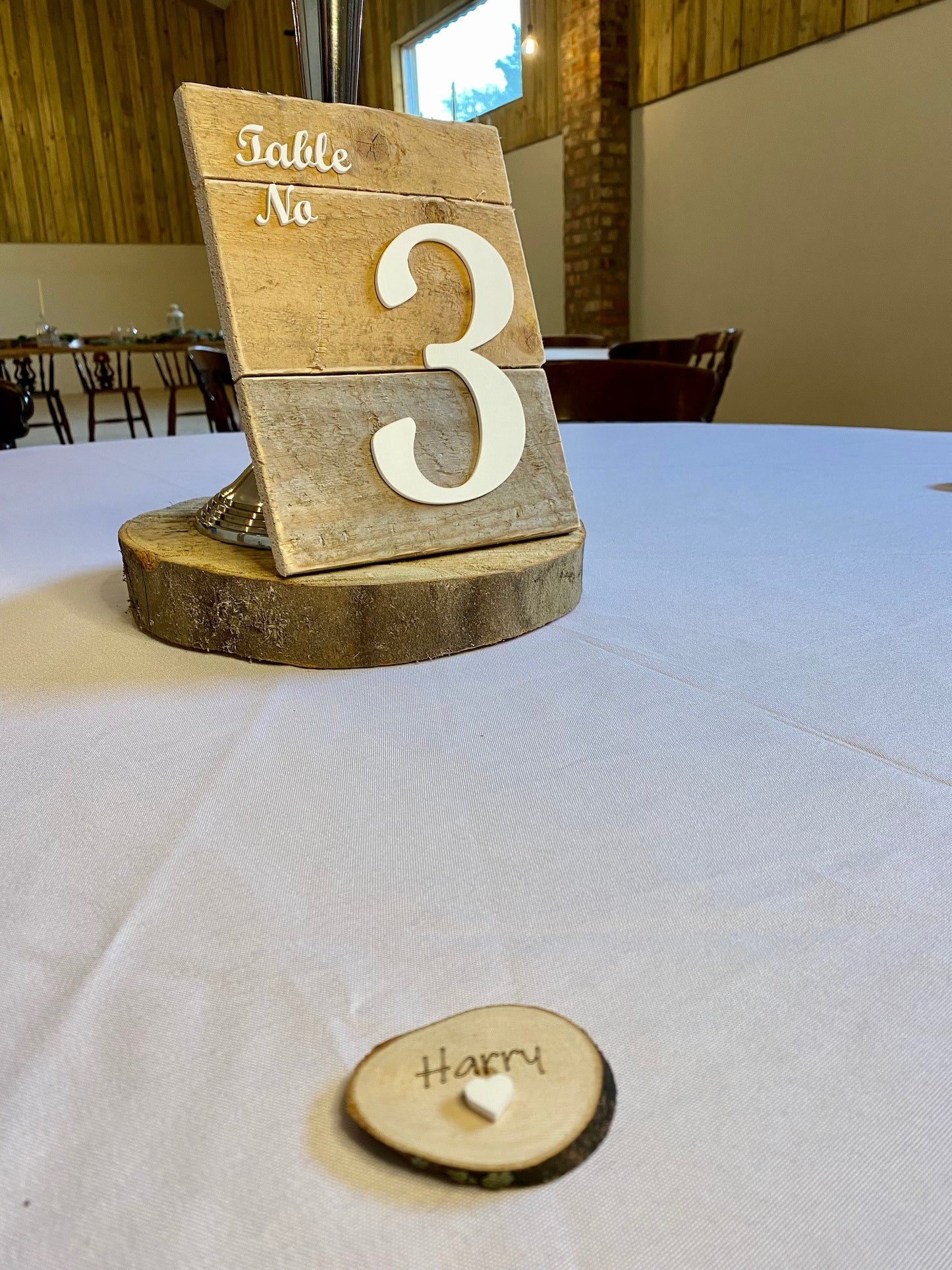 Table number board