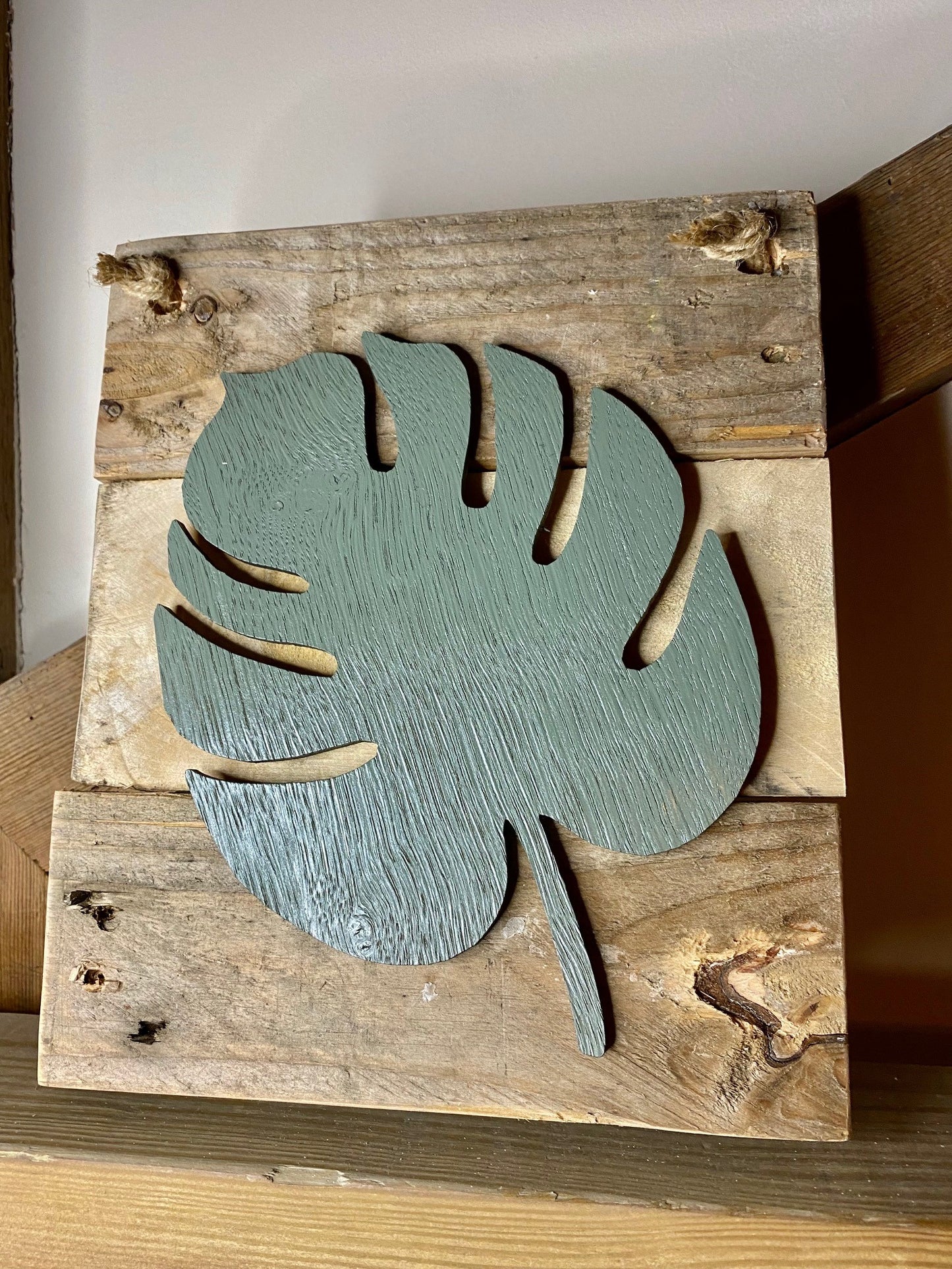 Monstera leaf board