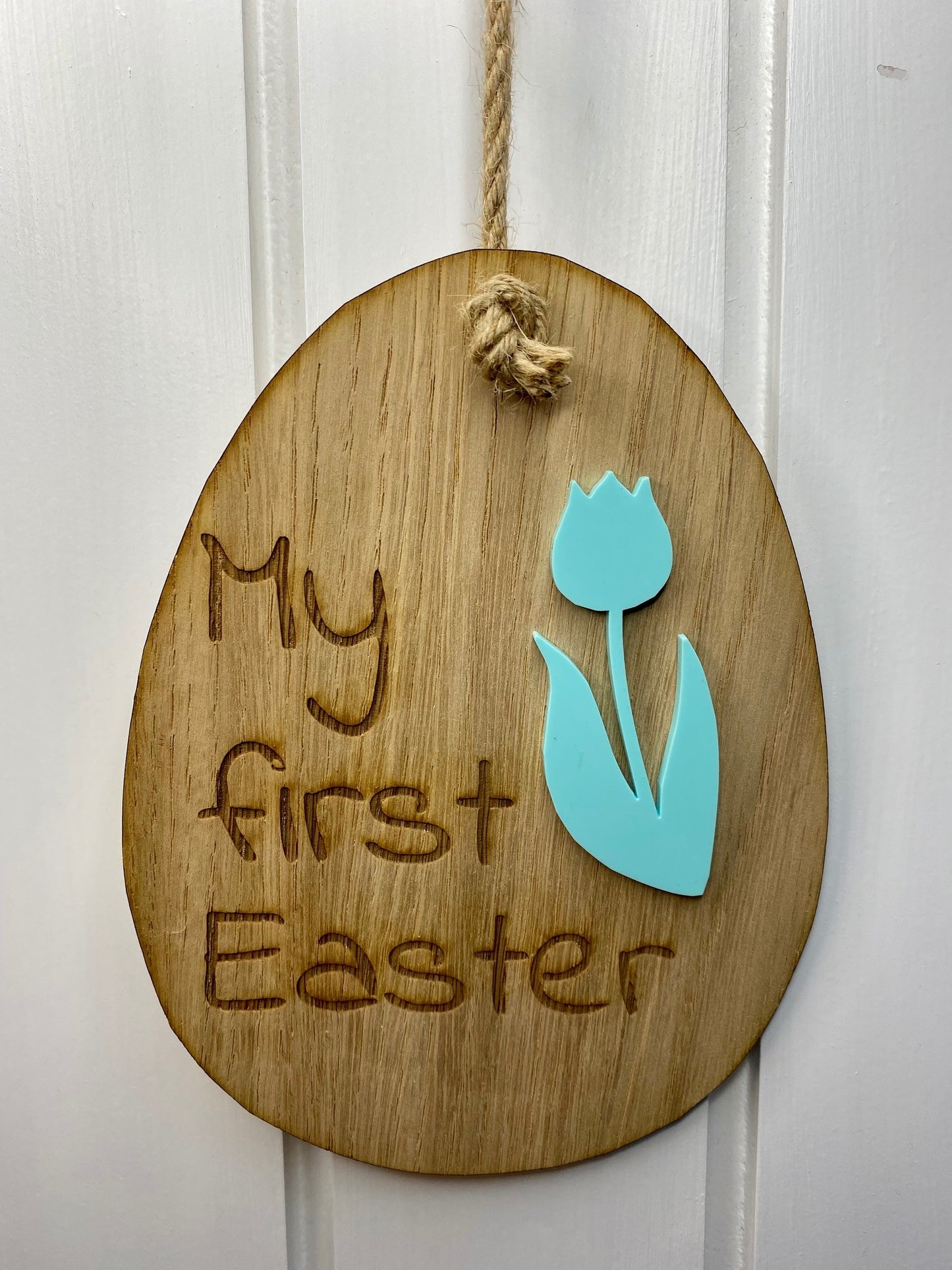 My first Easter hanging egg