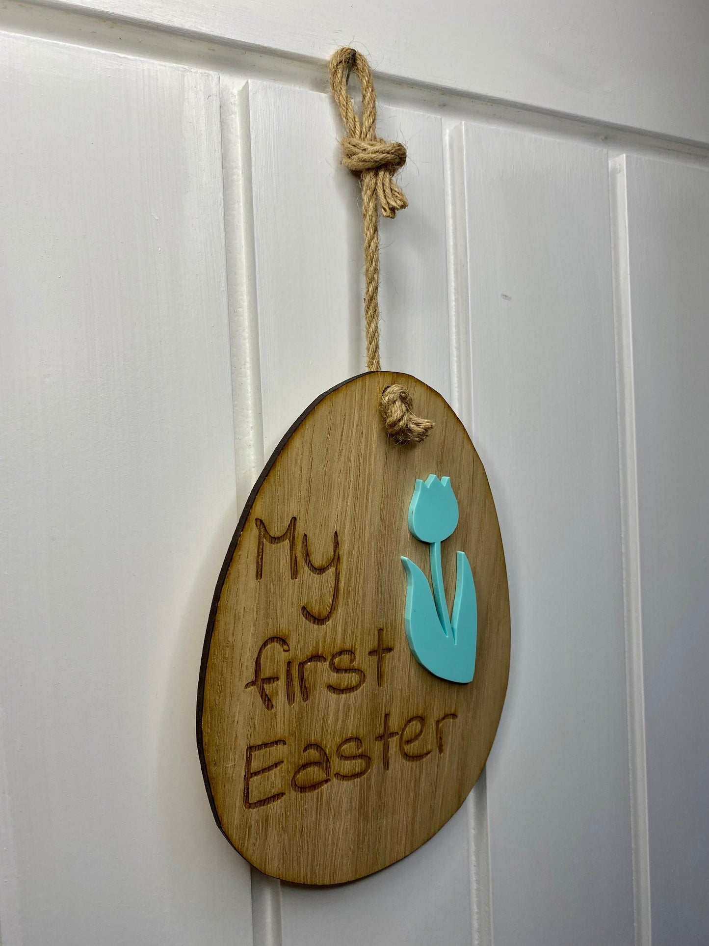 My first Easter hanging egg