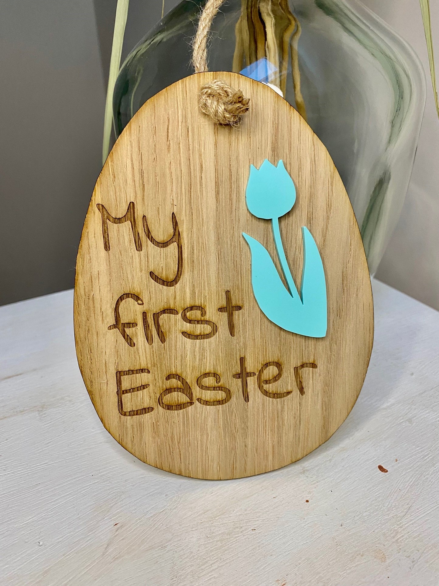 My first Easter hanging egg