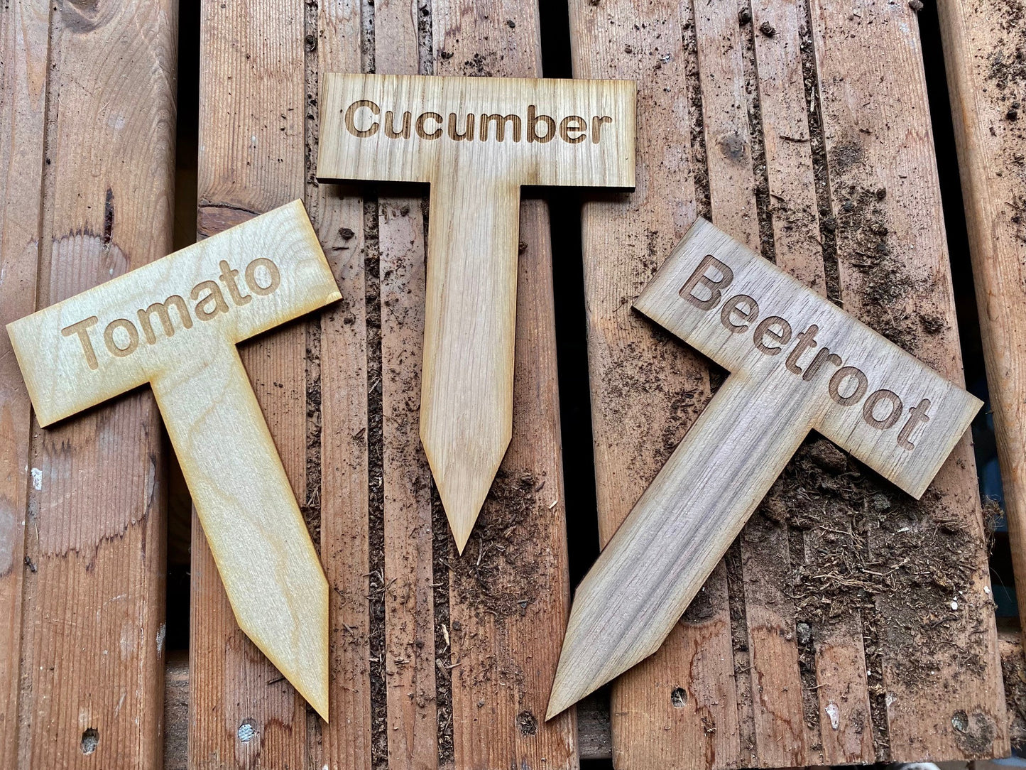 Vegetable label pegs